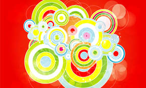 The Retro Design Three Free Vector